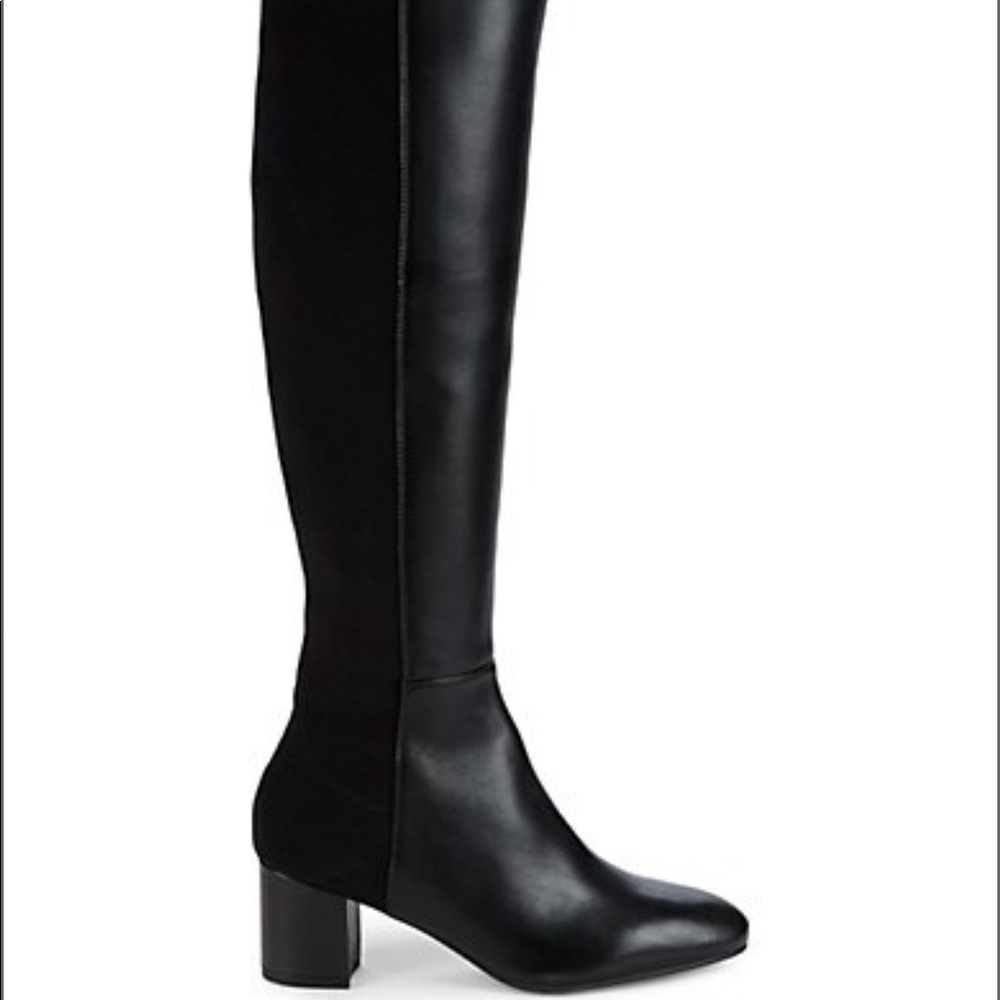 Pristine  Stuart Weitzman Gillian 60 Leather Boot 37